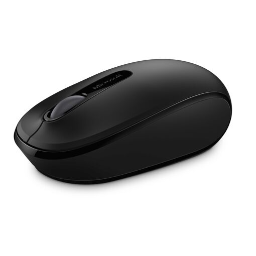 Microsoft Wireless Mobile Mouse 1850 - Souris - droitiers et gauchers - optique - 3 boutons - sans fil - 2.4 GHz - r�cepteur sans fil USB - noir_image_2|Rakuten