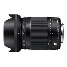 Sigma Contemporary - Objectif à zoom - 18 mm - 300 mm - f/3.5-6.3 DC Macro OS HSM - Nikon F