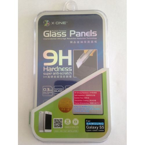 Protege Ecran X-One - Sam (Sm-G900) Galaxy S5 Verre Durcit 9h