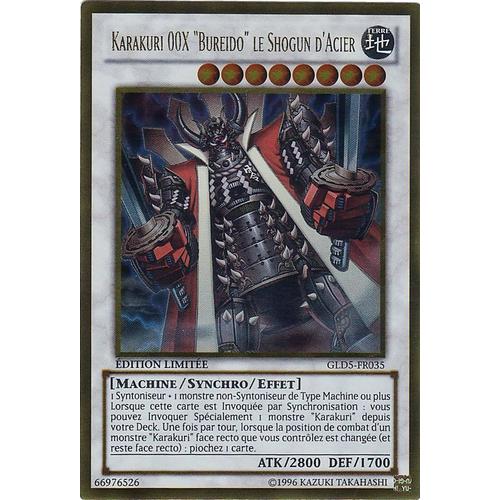 Karakuri 00x "Bureido" Le Shogun D'acier (Gld5-Fr035)