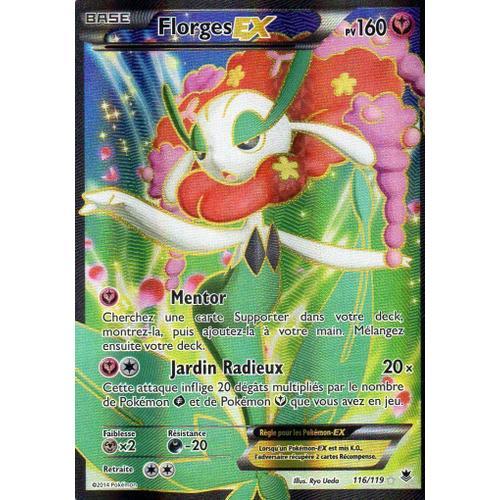 Carte Pokemon Florges Ex 116/119 Ultra Rare Holo Full Art - Vigueur Spectrale - Vf
