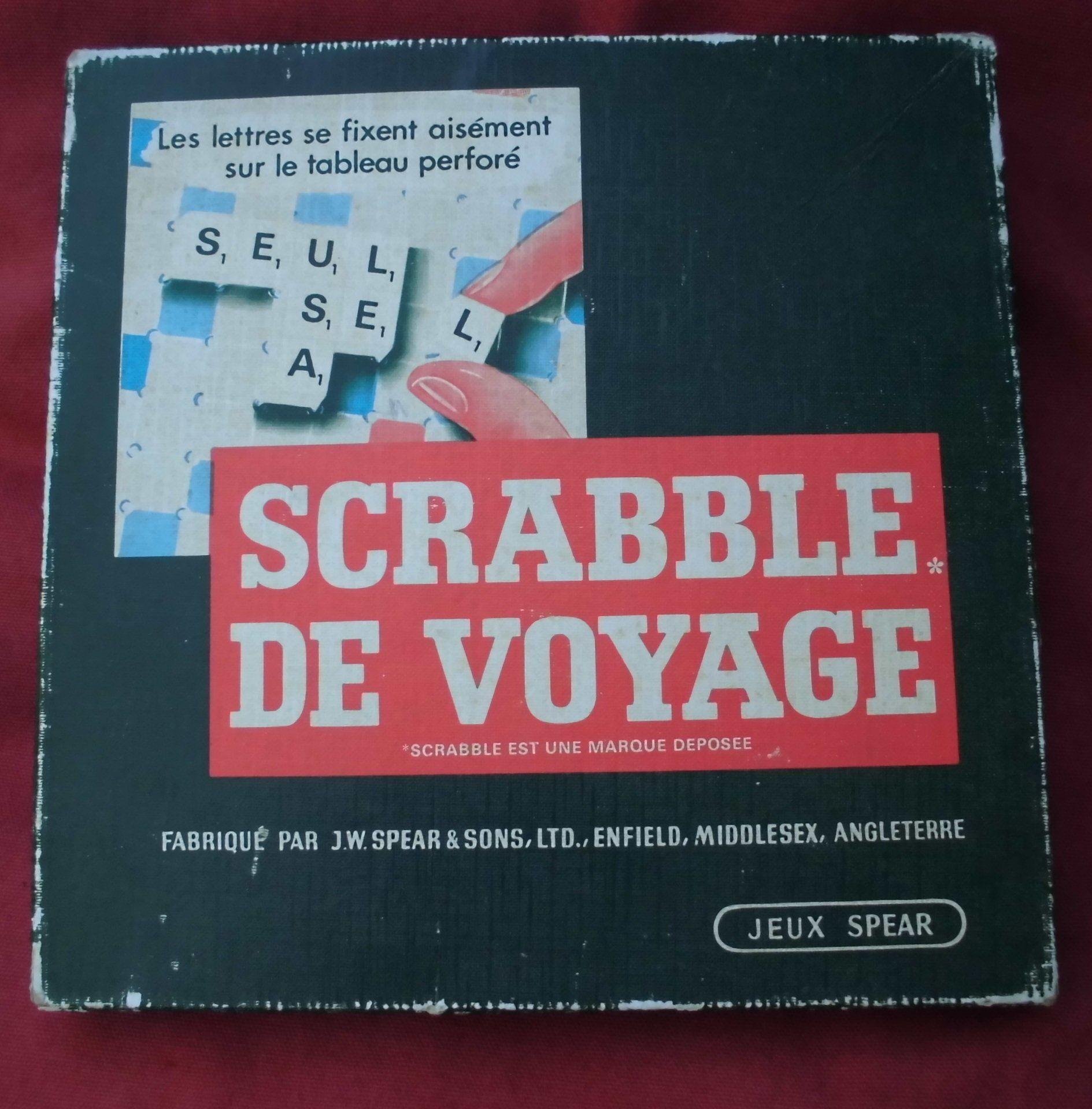 Jeu de voyage Scrabble à emporter 