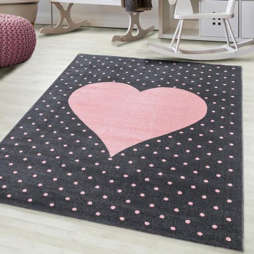 Tapis Enfant Pinkar 80x150 Rose Oeko-Tex®