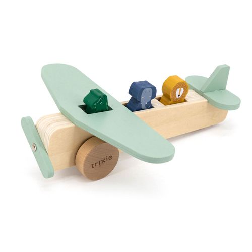 Trixie Avion En Bois Animaux