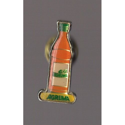 Pin's Bouteille De Jus De Fruit Agruma (Orange)