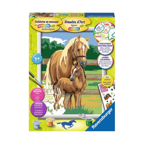 Ravensburger Numéro D¿Art® Amour De Chevaux