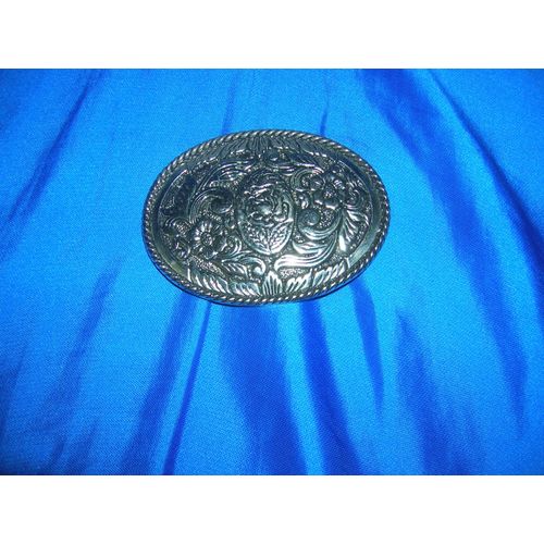 Boucle De Ceinture Motif Fleur.