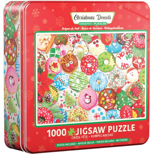Eurographics Christmas Donuts Tin (1000)