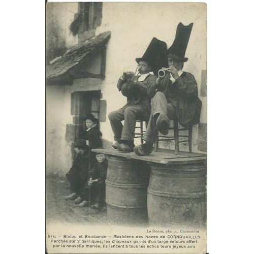 Biniou Et Bombarde Musiciens Des Noces De Cornouailles