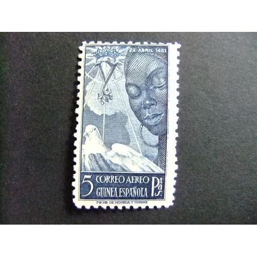 Guinea Ecuatorial 1951 - V Centenario Nacimiento Isabel La Catolica Edifil Nº Pa 305 * Mh