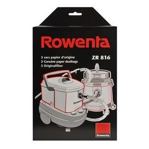 Lot De 5 Sacs Papier Collecto Wet & Dry Aspirateur Rowenta Vorace