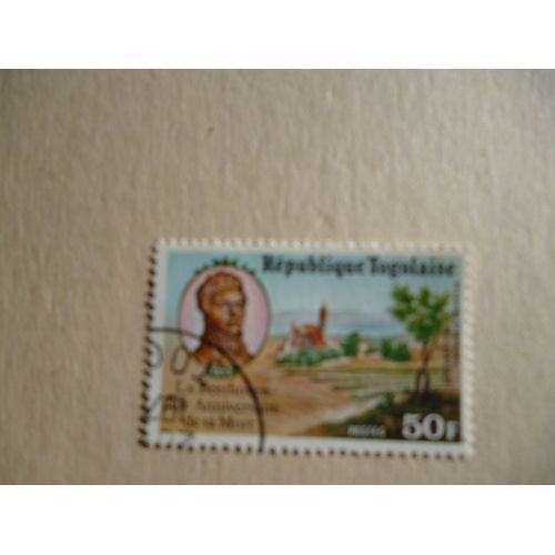 Timbre " Togo: Beethoven 150 Ème Anniversaire De Sa Mort".