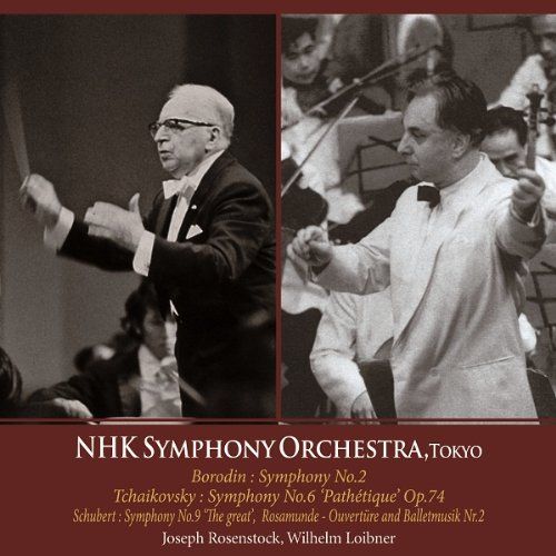 Joseph Rosenstock Dirige Nhk Symphony Orchestra Tokyo Japan : Alexandre Borodine Symphonie N°2 En Si Mineur Op 5 + Piotr Ilyich Tchaikovsky Tchaikovski Symphonie N°6 En Si Mineur Op 74 Pathétique