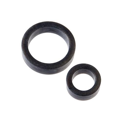 Pack De 2 Cockring Extensible Silicone Prenium C-Ring Doc Johnson Noir