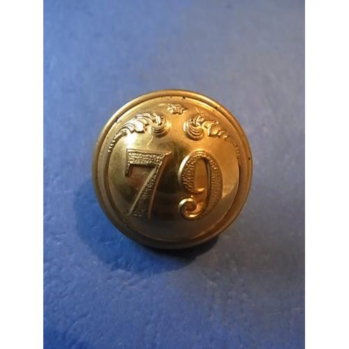 Bouton 79° Regiment Infanterie De Ligne / Empire