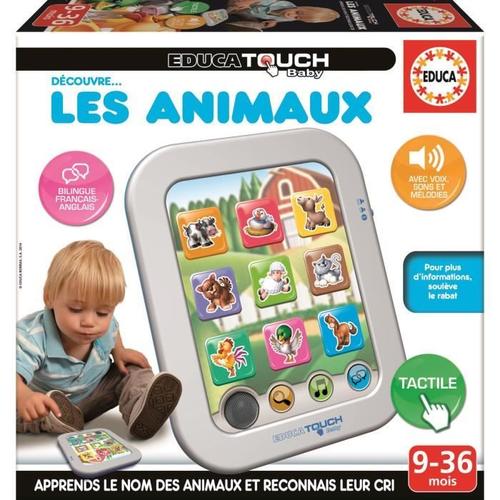 Educa Touch Baby Découvre Les Animaux