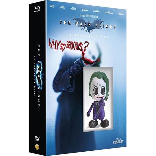 Batman - The Dark Knight, Le Chevalier Noir - Édition Limitée Mini Cosbaby - Blu-Ray + Dvd + Copie Digitale