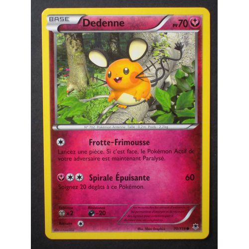 Dedenne - X.Y4 Vigueur Spectrale - 70/119