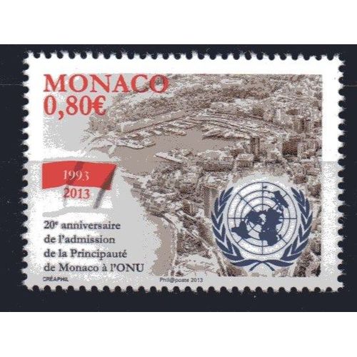 20ème Anniversaire De L' Admission De Monaco À L' O N U