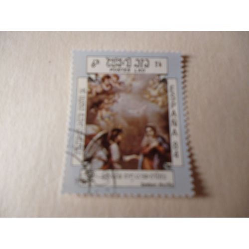 Timbre "Laos :Espagne 1984 :Esteban Murillo".