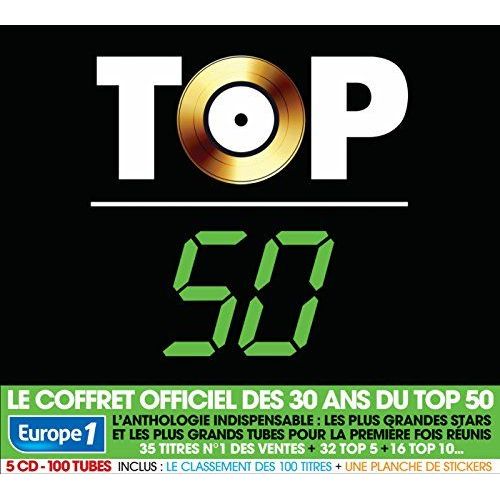 Top 50 - 30 Ans - 100 Tubes (Coffret 5cd Digipack) Ps2