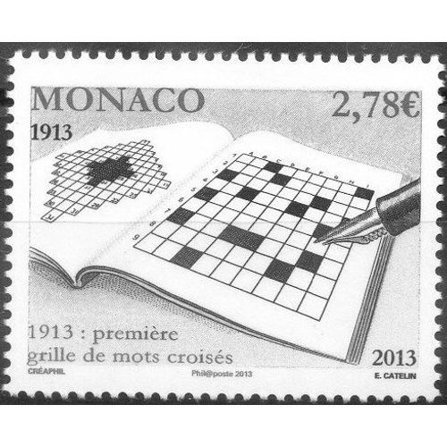 Centenaire De La 1ère Grille De Mots Croisés