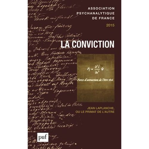 Annuel De L'apf 2015 - La Conviction