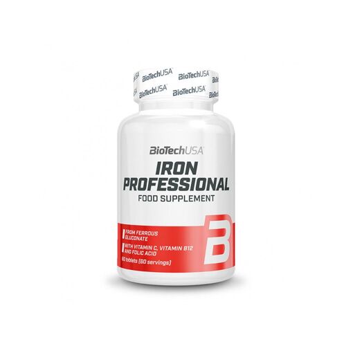 Iron Professional (60 Caps)|Minéraux|Biotech Usa