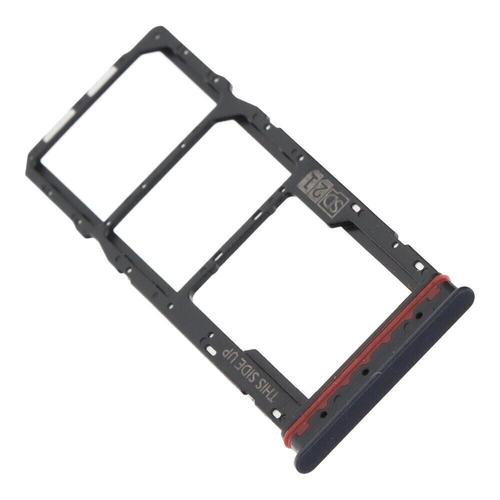 Pour Motorola Moto E13 Tiroir Support Plateau Carte Double Sim Double Noir