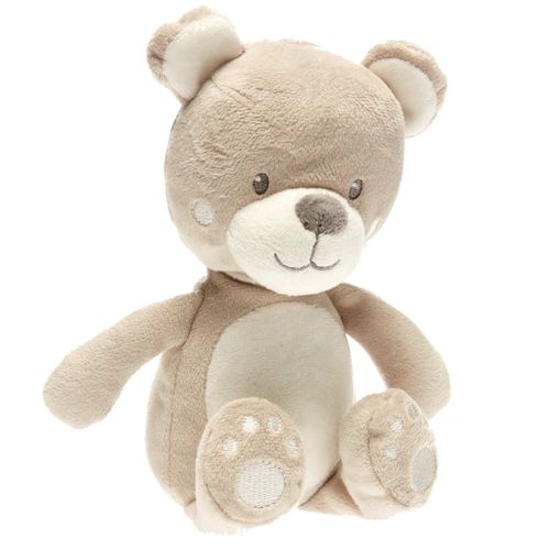 Doudou Peluche Ours Beige Et Blanc Ourson Mixte Simba Toys Benelux