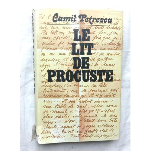 Camil Petrescu, Le Lit De Procuste, Editions Minerva, 1984