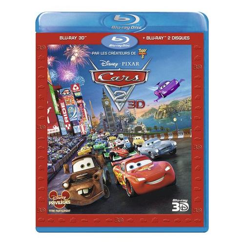 Cars 2 - Blu-Ray 3d + Blu-Ray 2d