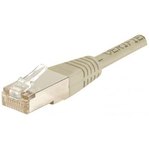 Dexlan Lot de 5 Cordons patch RJ45 F/UTP CAT6 gris 2m
