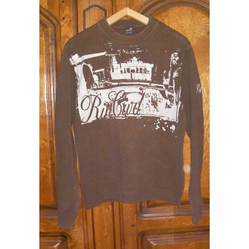 Pull Marron Marque Rip Curl - Taille L/Xl