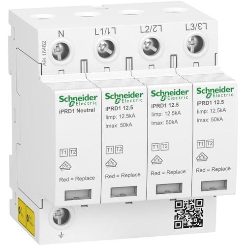 Parafoudre iPRD1 12.5 Type 1 + 2 3P+N 350V A9L16482 Schneider Electric