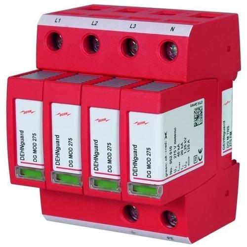 Parafoudre modulaire pour système TN-S (mode de connexion 4 + 0) avec contact sec de télésignalisation 952405 DG M TNS 275 FM