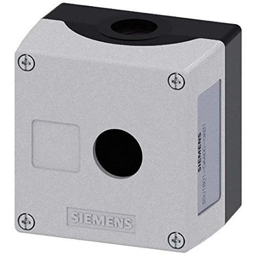 SIEMENS Sirius ATC Boîte plastique partie supérieure gris 1 point rebaje - 3SU1801-0AA00-0AB1