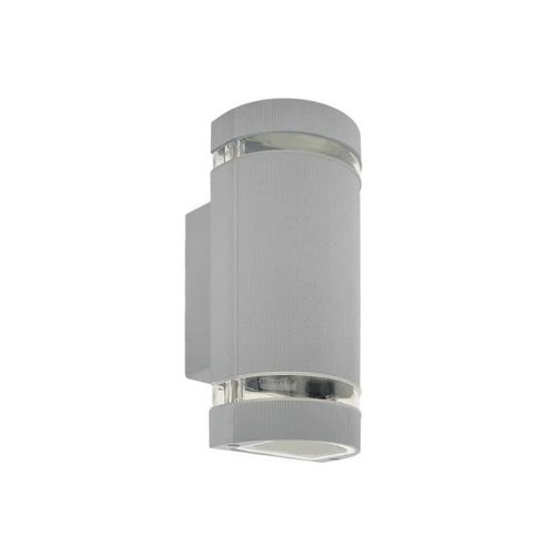 Applique Extérieure Panam Gris Ip44 2xgu10 Edo