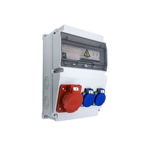 Coffret de chantier IP65 Type E, disjoncteurs SCHNEIDER