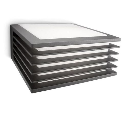 Applique Extérieure Mygarden Shades Étanche E27 Ip44 Anthracite Philips