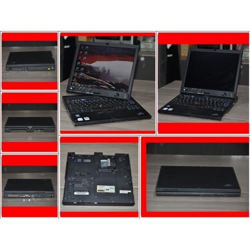Lenovo ThinkPad X60 tablet - 12" Intel Core Duo LV L2500 - 1 Ghz - Ram 3 Go - DD 80 Go