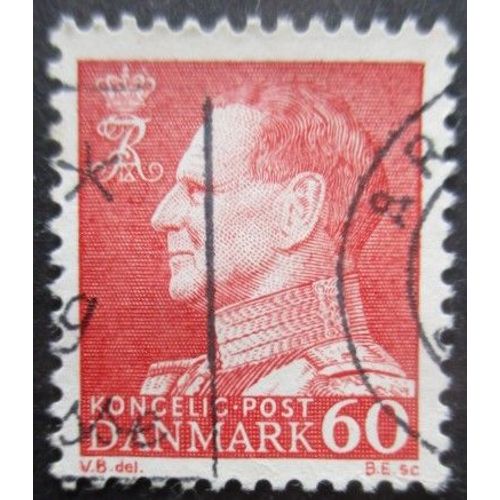 Danemark N°465 Fluo Oblitéré