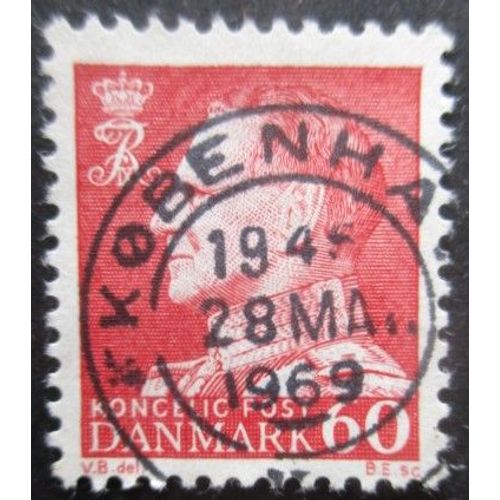 Danemark N°465a Non Fluo Oblitéré