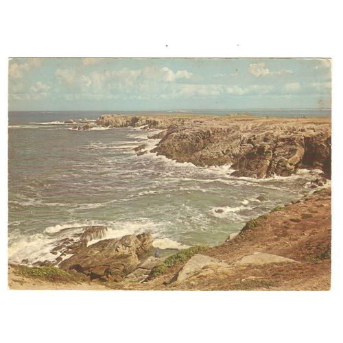 Morbihan Quiberon 15. La Côte Sauvage Presqu¿Île De Quiberon Carte Postale Postcard 