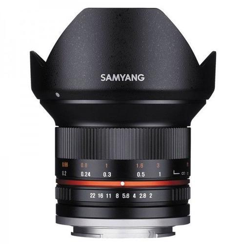 SAMYANG 12mm F2 NCS CS Fuji X Noir