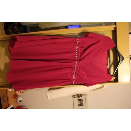 Robe De Soirée Rose/Fuchsia 