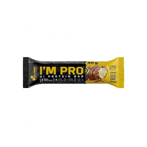 I'm Pro Protein Bar (15x40g)|Peanut Butter Supreme| Barres Protéinées|Olimp Sport Nutrition 