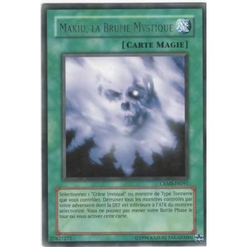 Carte Yu-Gi-Oh! "Makiu, La Brume Mystique" Rare Crms-Fr091