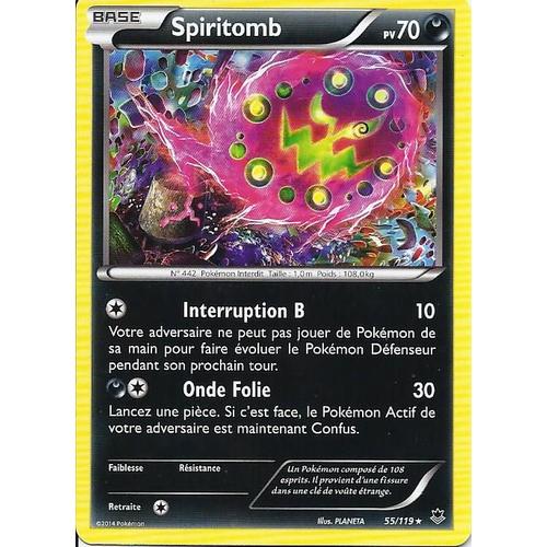 Spiritomb - X.Y4 - Vigueur Spectrale - 55/119