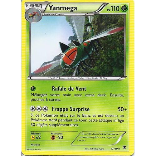 Yanmega - X.Y4 - Vigueur Spectrale - 4/119